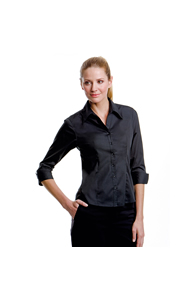 Women's bar shirt ¾ sleeved