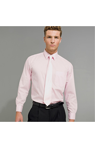 Long sleeve poplin shirt