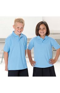 Kids hard-wearing polo shirt