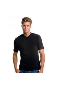 Cafe bar top v-neck short sleeve