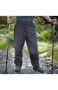 Tech performance softshell trousers