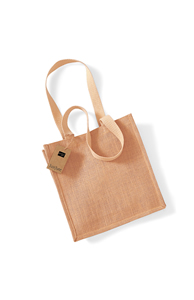 Jute compact tote