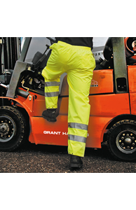 Safety hi-viz trousers