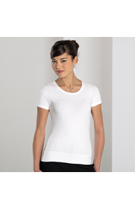 Women's short sleeve stretch top