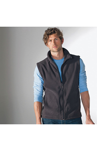 Luca zip-through microfleece gilet