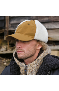 Faux sheepskin hat