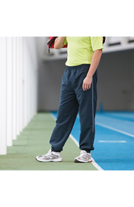 Piped lined training bottoms