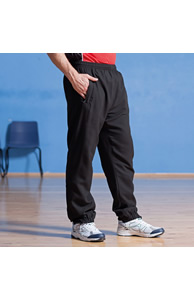 Lined cuff track pant