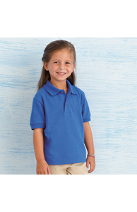 Kids DryBlend™ pique knit polo