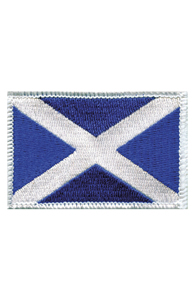 Scotland Iron on Badge