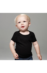 Short sleeve baby rib t-shirt