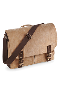 Vintage canvas satchel messenger