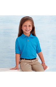 Kids DryBlend® Jersey knit polo