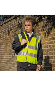 Junior safeguard high-viz vest EN1150 Class 2 approved