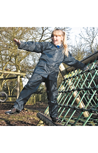 Junior heavyweight waterproof jacket/trouser suit