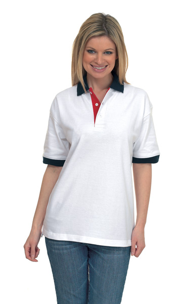 Uneek UC107 Contrast Pique Polo Shirt