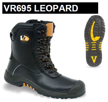 VR695 Leopard S3 Safety Boot by V12 Footwear with FREE DELIVERY