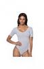 Women's cotton Spandex Jersey short sleeve t-shirt leotard (8373)