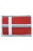 Denmark Iron on Badge