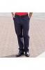 Teflon®-coated double pleated chino trousers