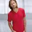 Anvil featherweight v-neck tee