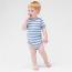 Baby stripy bodysuit