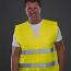 Hi-vis 2-band waistcoat (HVW102)