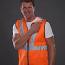 Hi-vis premier railway pull-apart waistcoat (HVW118)