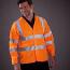 Hi-vis long sleeve waistcoat (HVJ200)