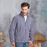 Zip-through microfleece jacket