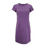 Satin trim dress (NF33)