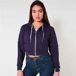 Flex fleece crop hoodie (F397)