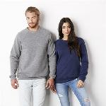 Unisex sponge fleece crew neck sweatshirt