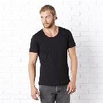 Unisex wide neck t-shirt