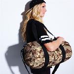 Camo barrel bag