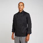 Chef jacket long sleeve with stud button (DD20C)