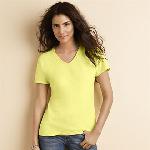 Women's premium cotton v-neck t-shirt