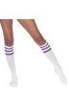 Women's stripe knee-high sock (RSASKL)