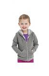 Kids/youth salt and pepper zip hoodie (MT297)