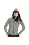 B&C Hooded full zip /women