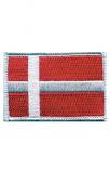 Denmark Iron on Badge