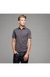 Unisex Jersey 5-button polo