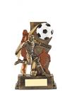 DL003 Football Resin III (Footballer & Ball)