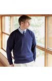 Lambswool v-neck jumper