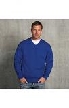 V-neck sweatshirt