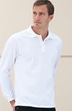 Long sleeve classic cotton polo