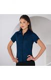 Women's short sleeve classic twill shirt