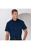 Short sleeve classic twill shirt