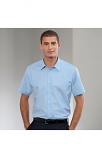 Short sleeved easycare tailored Oxford shirt