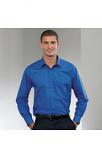 Long sleeve pure cotton easycare poplin shirt